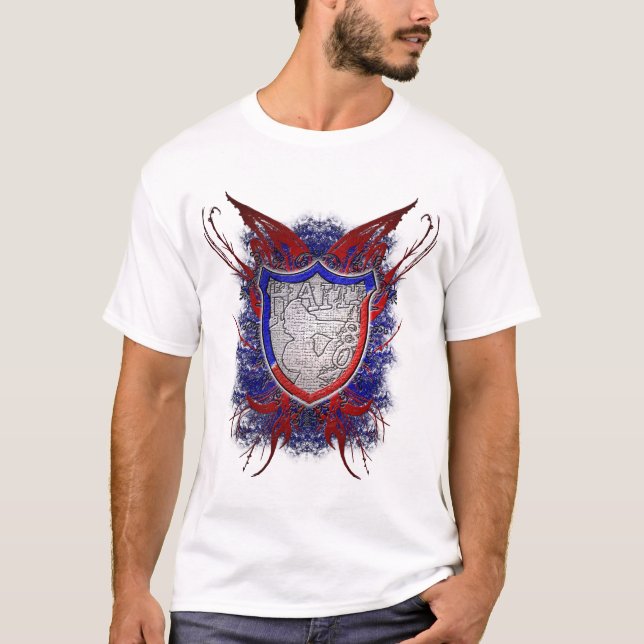 HAITI VAPENSKÖLD TEE SHIRT (Framsida)