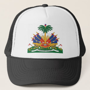 Haiti vapensköld truckerkeps