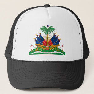 Haiti vapensköldhatt truckerkeps