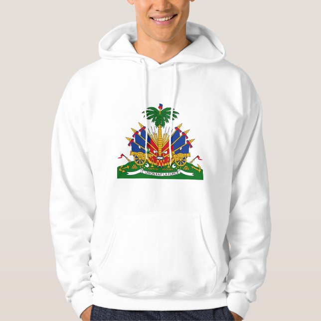 Haiti vapensköldHT Sweatshirt (Framsida)