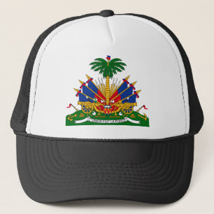 Haiti vapensköldHT Truckerkeps