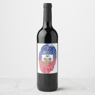 Haiti Vinflaska Etikett
