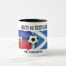 Haiti vs Skottland Fotbollsmugg – VM 2026 Mugg