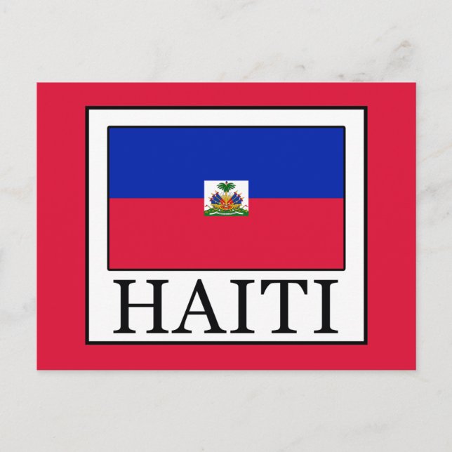 Haiti Vykort (Framsida)