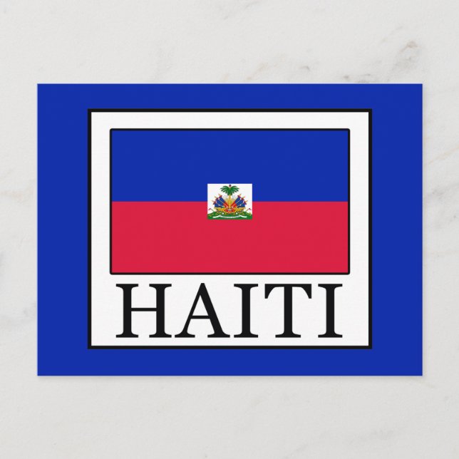 Haiti Vykort (Framsida)