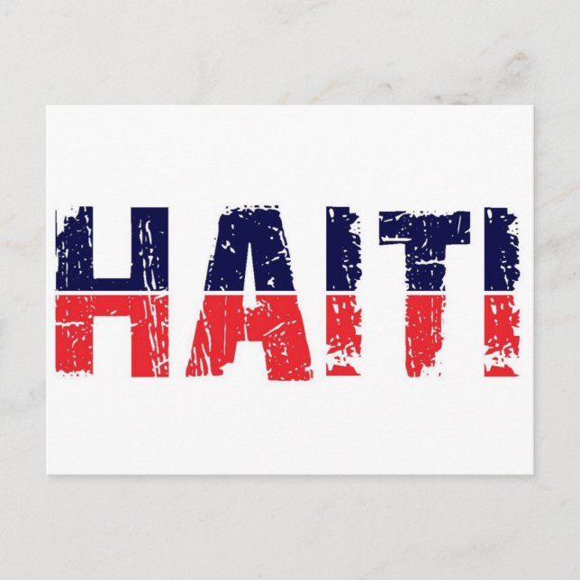 HAITI VYKORT (Framsida)