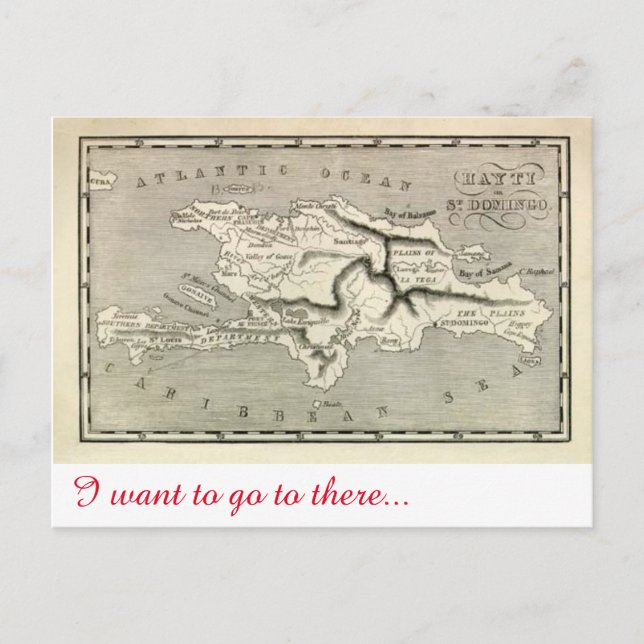Haiti Vykort (Framsida)