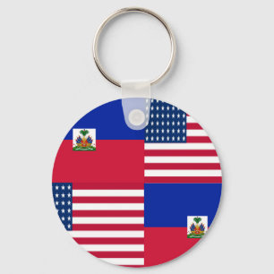 HAITIAN-AMERIKANN NYCKELRING