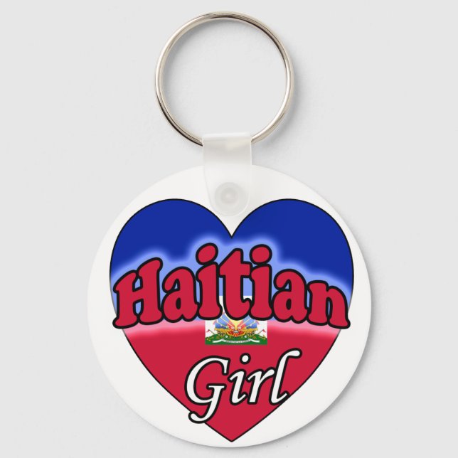 Haitian Girl Nyckelring (Framsida)