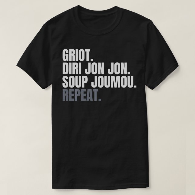Haitian Griot T Shirt (Design framsida)