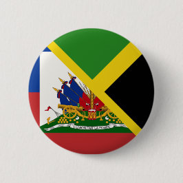 Haitian Jamaican Flagga | Halva Jamaica Haiti Knapp