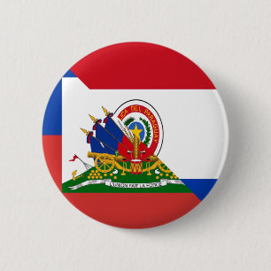 Haitian Paraguayan Flagga Haiti Paraguay Knapp