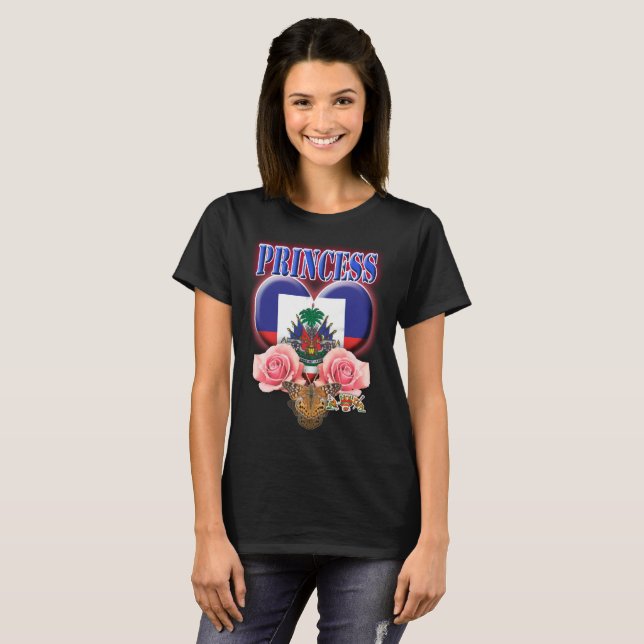 Haitian Princess T Shirt (Hel framsida)