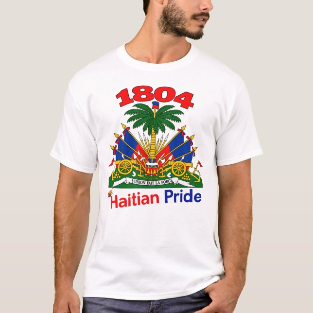 Haitian Vibes | 1804 statsvapen T-shirt (Framsida)