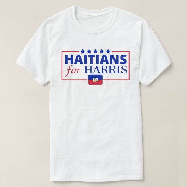 Haitianer för Harris T Shirt (Design framsida)