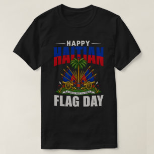 Haitians flagdag Haiti Pride Design T Shirt