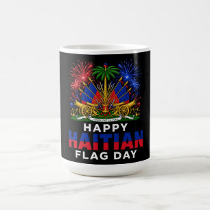Haitians flagdagstrots – Ayiti Design Kaffemugg