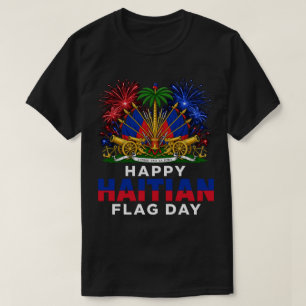 Haitians flagdagstrots – Ayiti Design T Shirt