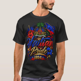 Haitianska vibrationer | Haitianskt stolthet 1804 T Shirt