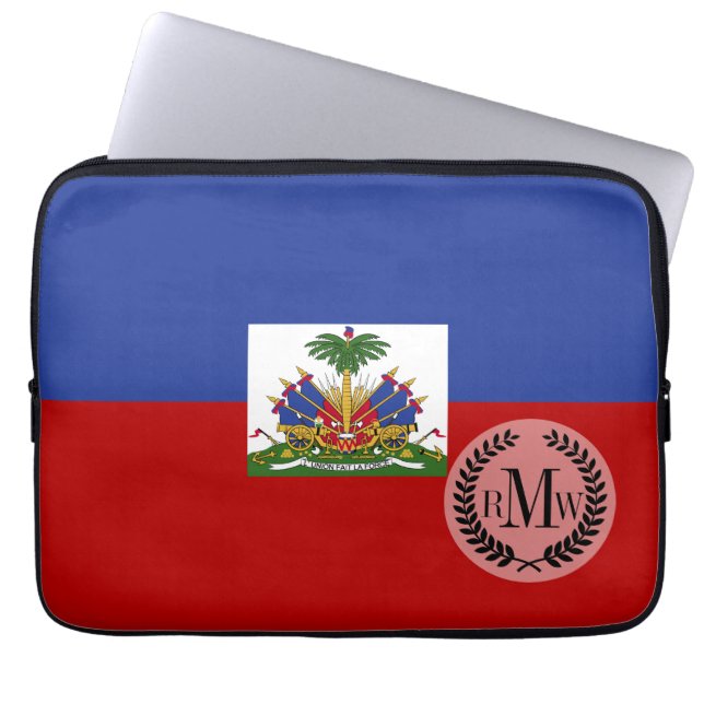 Haitier flagga för klassiker laptop sleeve (Framsidan)