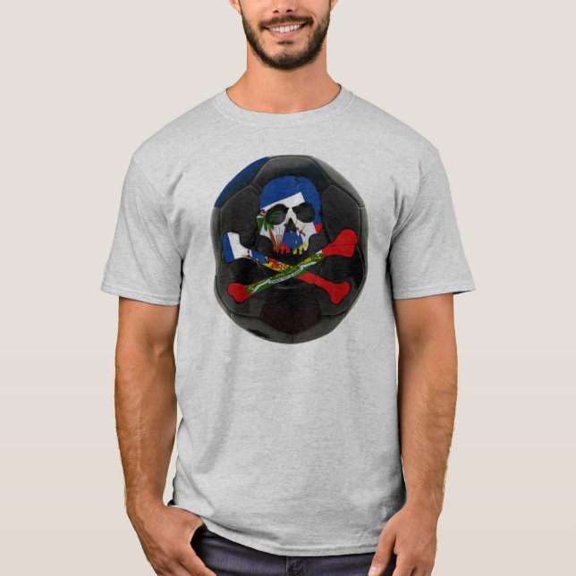Haitier fotboll 1804 t shirt (Framsida)