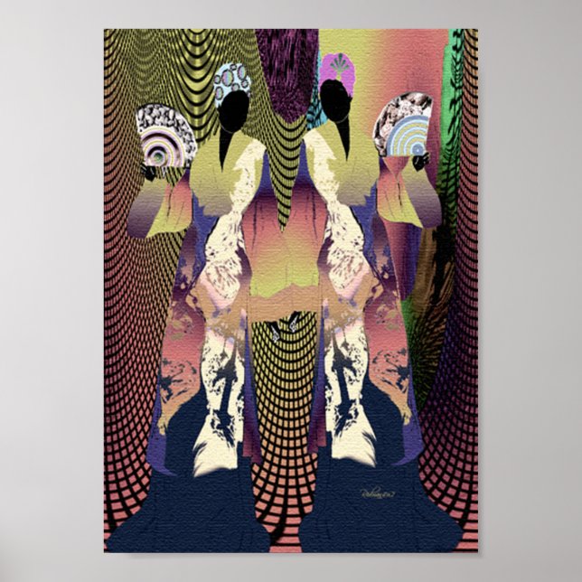 Haitis Creole Dam Poster (Framsidan)