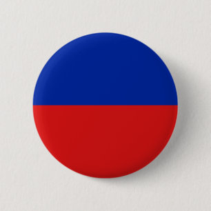 Haitis Fisheye Flagga Button Knapp