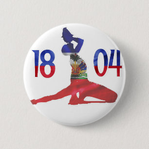 Haitis Flagga 1804 Neg Mawon Haitis oberoende Knapp