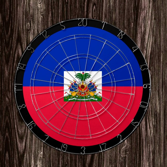 Haitis Flagga Dartboard och Haiti/speltavla Darttavla (Skapare uppladdad)