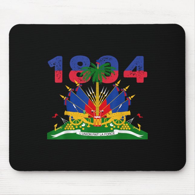 Haitis Flagga Pride 1804 Independence day Haiti Ro Musmatta (Framsidan)