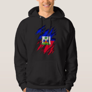 Haitis haitiska Flagga Haiti Hoodie
