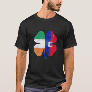 Haitis Irish Shamrock Haiti Ireland St. Patrick's T Shirt