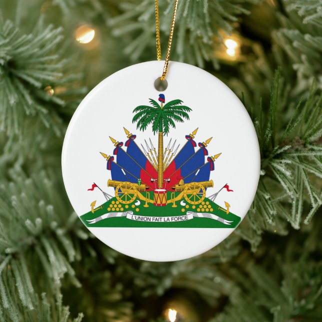 Haitis Jacka av Arm (Haiti) Julgransprydnad Keramik (Träd)