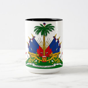 Haitis Jacka av Arm (Haiti) Två-Tonad Mugg