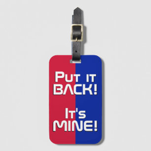Haitis nationella Flagga Funny Patriotic Bagagebricka