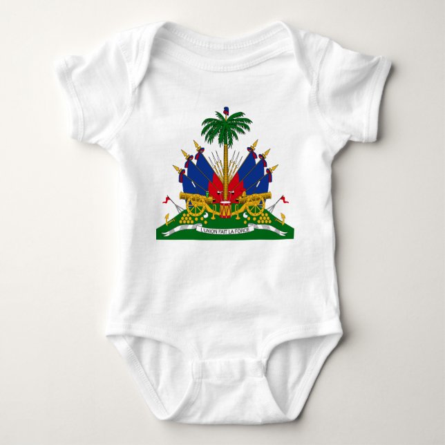Haitis statsvapen (Haiti) T Shirt (Framsida)