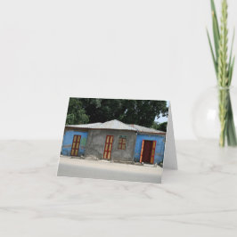 Haitis tomma anteckningskort