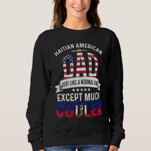 Haitisk Amerikansk Pappa Fars Dag Papa Land Haiti T Shirt