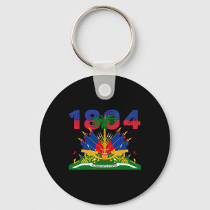 Haitisk flaggstolthet 1804 självständighetsdag Hai Nyckelring