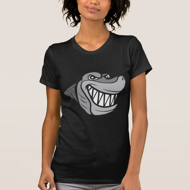 Haj!  Anpassade! Tee (Framsida)