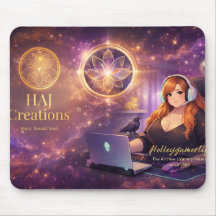 HAJ Creations: Official Archive Galaxy Mousepad