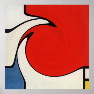 Haj Mondrian Poster