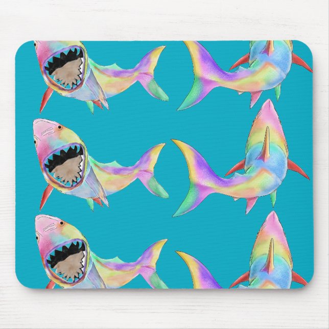 Haj ocean konst  musmatta (Framsidan)