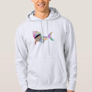 Haj ocean konst sweatshirt 