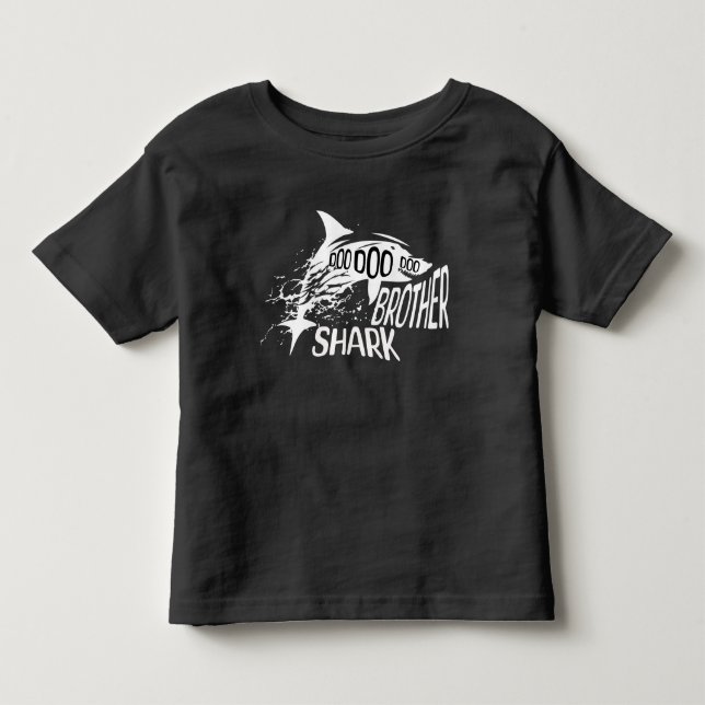 haj pappa Far Son matchande familj set T Shirt (Framsida)