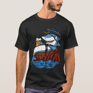 Haj Pilsnerfest För Pirater T Shirt