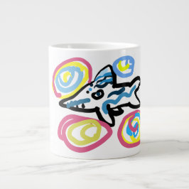 Haj sommar jumbo mugg