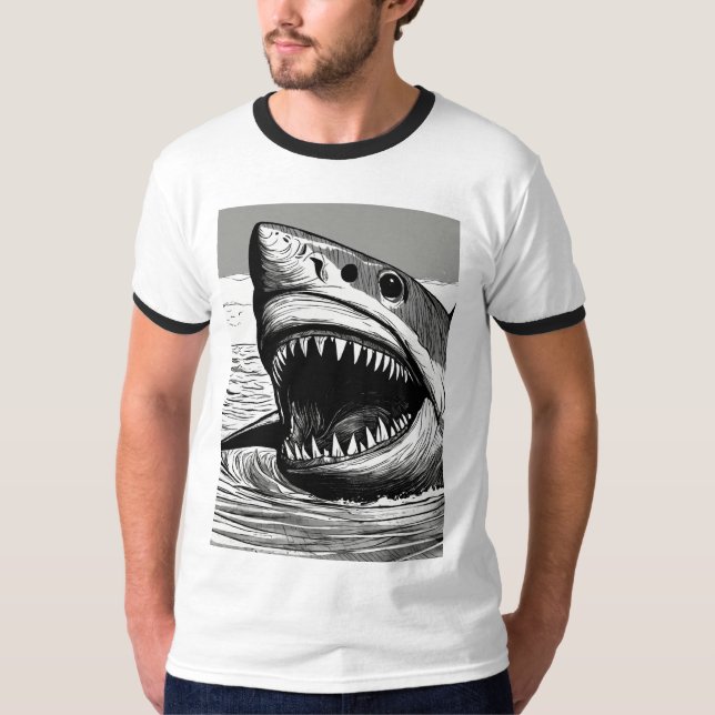 Haj T-Shirt (Framsida)