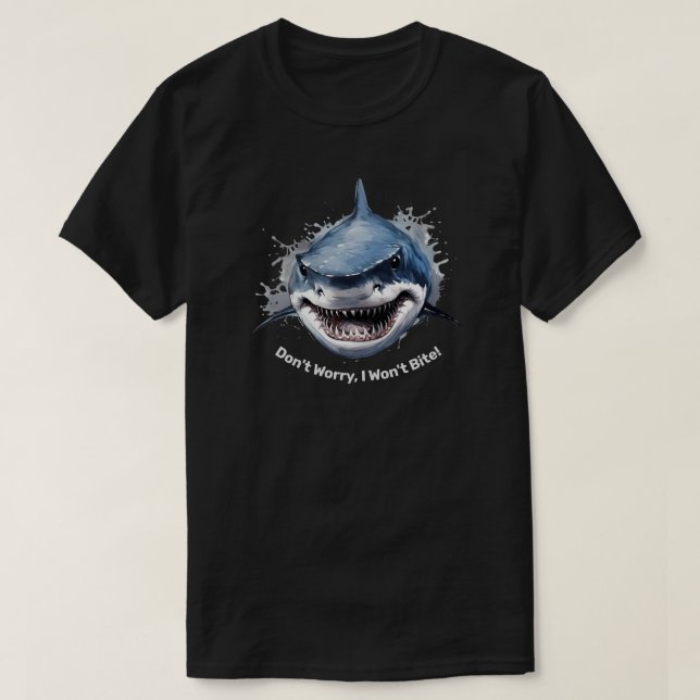 Haj T-Shirt (Design framsida)
