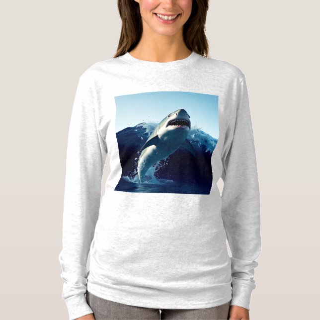 haj t shirt (Framsida)